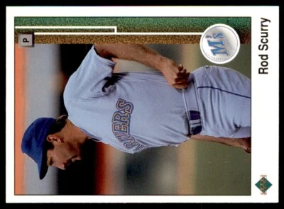 1989 Upper Deck Rod Scurry Seattle Mariners #208 - Image 1 of 2