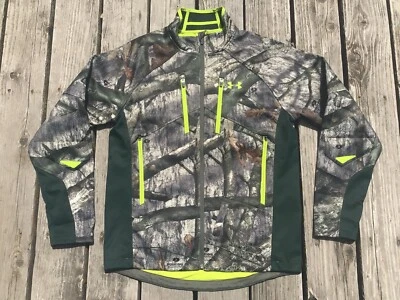 Under Armour Scent Control Softshell Camo Jacket Mossy Oak Treestand - Image 1 of 4