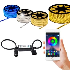 3 Ways Bluetooth USB RGB LED Controller 5V-24V Wireless Dimmer For RGB LED Strip - Picture 1 of 6
