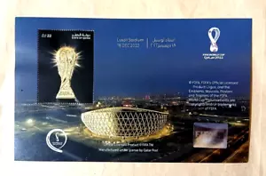 QATAR 2022 SCARCE MNH FIFA WORLD CUP MINATURE SHEET WE COMBINE - Picture 1 of 1