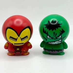 Marvel Big Head Vending Machine Capsule Toys Hulk Iron Man - Picture 1 of 2