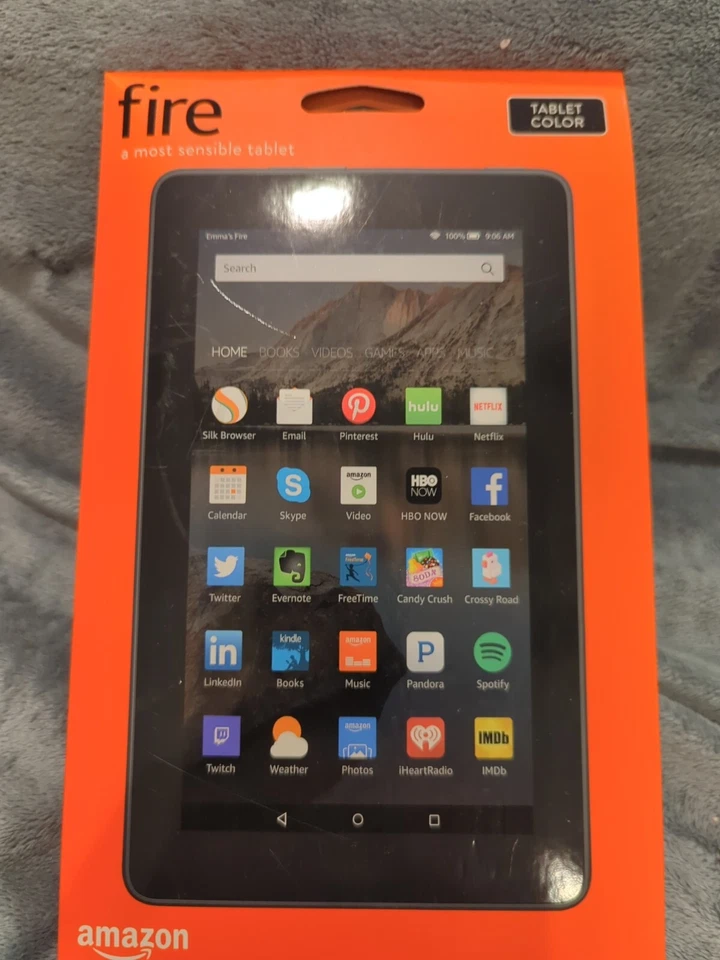 Amazon Fire (5th Generation) 16GB, Wi-Fi, 7in - Black - Image 1 of 2