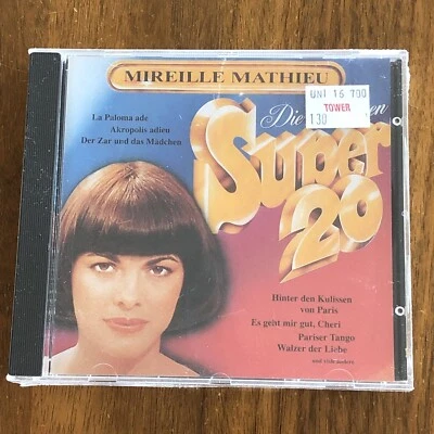 Die Goldenen Super 20 by Mireille Mathieu (CD, 1996, Ariola) Germany Import NEW - Image 1 of 2