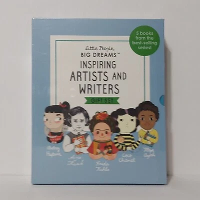 NEW Little People, BIG DREAMS Inspiring Artists And Writers Five Book Gift Set - Image 1 of 4