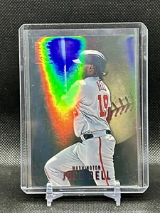 2022 Capstone Baseball Base Red Parallel #86 Josh Bell - Washington Nationals - Picture 1 of 2