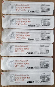 6 ct. Alcon Intrepid 8065752145 0,3 mm polímero E/S coaxial cónico en ángulo - Imagen 1 de 8