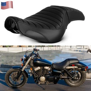 All Black Rider Passenger Seat For Honda Shadow Phantom VT750C2 VT750C2B 10-23 - Bild 1 von 8