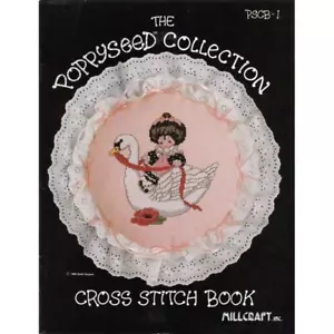 The Poppyseed Collection Cross Stitch Book - 8 Charts - TRACKED POSTAGE - Picture 1 of 2
