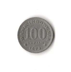 1973 Indonesia - 100 Rupiah - 225 - Copper Nickel - 9.72g - Picture 1 of 2