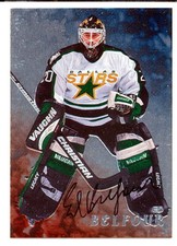 1998-99 ITG Be A Player Ed Belfour SSP Silver Auto 
