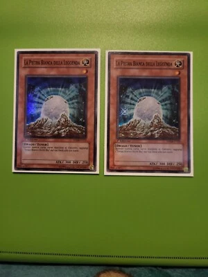 x2 The White Stone of Legend DPKB-IT022 Super Rare Yugioh Italian LP - Image 1 of 4