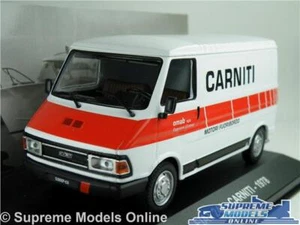 FIAT 242 CARNITI MODEL VAN 1978 MOTORI FUORIBORDO BOAT SERVICE 1:43 SCALE IXO K8 - Picture 1 of 4