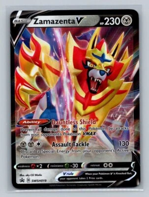 Zamazenta V SWSH: Sword & Shield Promo Cards SWSH019 Near Mint NM - Image 1 of 2