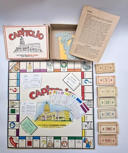 Monopolio Cubano Años 50 Capitolio (Raro, Difícil de Encontrar) - Imagen 1 de 23