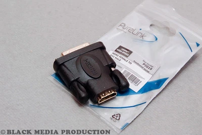 PureLink PI010 | Video Adapter HDMI female auf DVI-D *NEU* - Bild 1 von 2