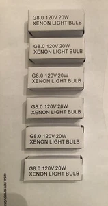 (6) REPLACEMENT BULBS FOR KICHLER 12090CLR 20W 120V - Picture 1 of 3