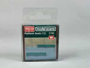 Peco Model Scene 5180 Platform Seats (12) - Picture 1 of 1