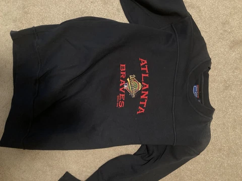 Atlanta Braves Sweater World Series Cover