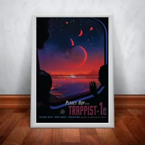 Trapense - Cartel impreso de la NASA. A3 A2 A1 tallas grandes - Imagen 1 de 2