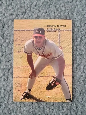 1990 Best Cards Melvin Nieves Minor League Card #219 - Image 1 of 4