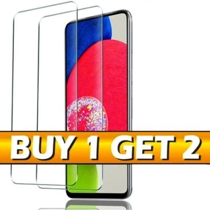 For Samsung A12 A13 A14 A21S A24 A33 A34 A54 A72 Tempered Glass Screen Protector - Picture 1 of 10
