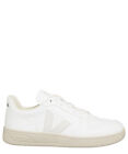 Veja sneakers women v-10 VX0702892A Full White cotton logo detail shoes