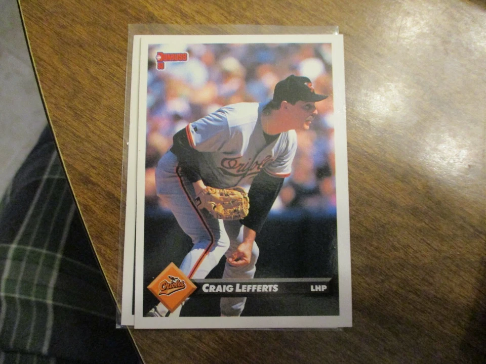 1993 Donruss Baseball Cards 1-100 (pick a card) - Image 1 of 1
