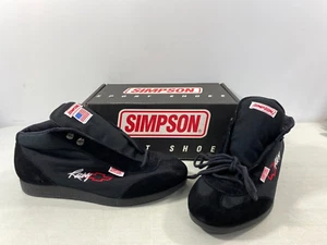 Zapatos de Carreras Simpson Ground F/X Personalizados CHEVY Pajarita Negros Para Hombre Talla 9 EE. UU. Años 90 - Imagen 1 de 17