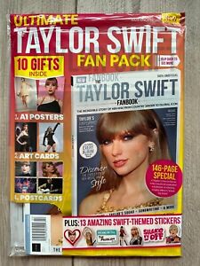 FAN PACK affiches HISTOIRE DE POP TAYLOR SWIFT magazine ICÔNE 10 cadeaux intérieur ARTCARD