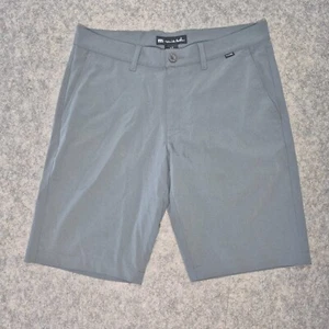 Travis Mathew Shorts Herren 32 grau Golf Performance Stretch Chino 11" Schrittlänge - Bild 1 von 12