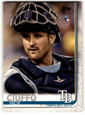 2019 Topps Nick Ciuffo Rookie #457 Tampa Bay Rays - Image 1 of 2