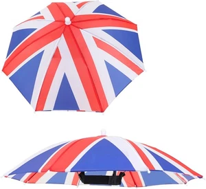 Toyland® Union Jack Umbrella Hat - Perfect For British Celebrations - British - Picture 1 of 6