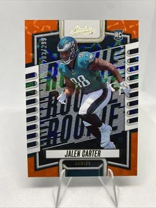 Jalen Carter Rookie Card Orange Spectrum Foil 283/299 # 107 NM - Picture 1 of 2