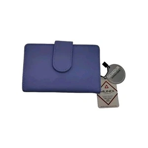 Neu mit Etikett Mundi S&P Indexer Lavendel Damen Geldbörse Silvadur antimikrobiell sicher aufbewahrt - Bild 1 von 10