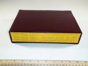 National Geographic Magazine Lot of 6 - July - December 1982 w/ Slip Cover Case - Picture 1 of 15