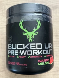 BUCKED UP PRE-WORKOUT WASSERMELONE NEU 11,2 OZ 30 PORTIONEN 05/27 - Bild 1 von 5