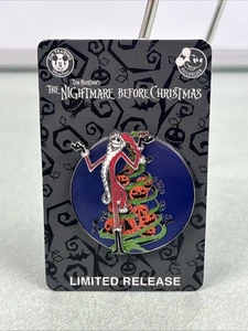 Prendedor titular pase edición limitada Jack Santa Pesadilla antes de Navidad Disney - Imagen 1 de 3
