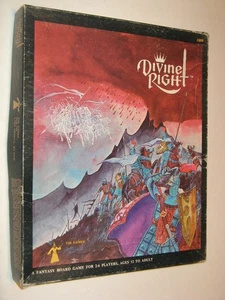 Juego de mesa Divine Right *completo excl.dados* TSR Fantasy Kingdoms 1979 clásico - Imagen 1 de 4