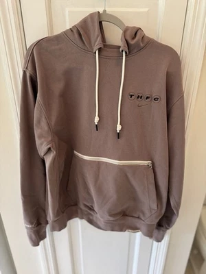 Sudadera con Capucha Nike Tottenham Hotspur 1/2 Cremallera Dri-Fit Fútbol Marrón Usada en Excelente Condición  Foto 1 de 4