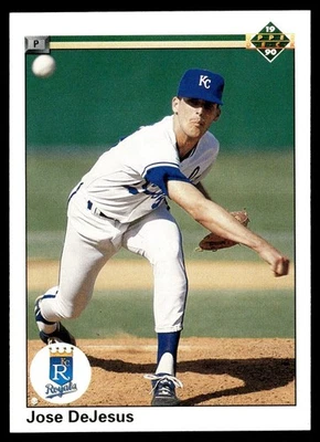 1990 Upper Deck Jose DeJesus Kansas City Royals #255 - Image 1 of 2