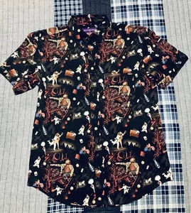 RSVLTS Big Lebowski Sold Out Button Up KunuFlex Short Sleeve Shirt Large - Picture 1 of 3