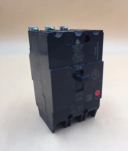 HOUSTON STOCK NEW GE TEY340 TYPE TEY 40 AMP 480 V FREE 2 DAY AIR SHIPPING - Picture 1 of 8
