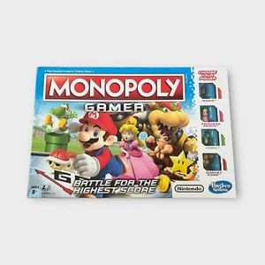 Monopoly Nintendo Mario Gamer Board Game Complete - Picture 1 of 6