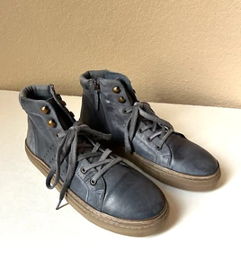 Roan by Bed Stu Sea Salt Ankle Boots Men's 11 Blue Grey Distressed Leather NEW - Picture 1 of 8