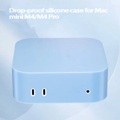 for Mac mini m4/M4 Pro Protective Covers silicone For 2024 mac mini cover Shell - Image 1 of 4