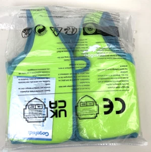 Gogo Kinder Schwimmweste Größe L Alter 4-5 Lindgrün & Blau - Bild 1 von 4