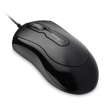Kensington Mouse Wired Optical USB with Scroll Wheel Black K72356EU - Image 1 of 4