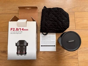 Samyang 14mm f/2.8 ED AS IF UMC Lens for Sony E-Mount - Excellent - Picture 1 of 4