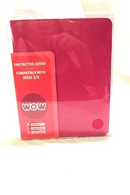 WOW Protective Cover for IPAD 2 and IPAD 3 Red New - Image 1 of 3