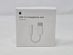 AUTHENTIQUE Apple - Adaptateur USB-C vers prise casque - 3,5 mm - A2155 - MU7E2AM/A - Photo 1 sur 4
